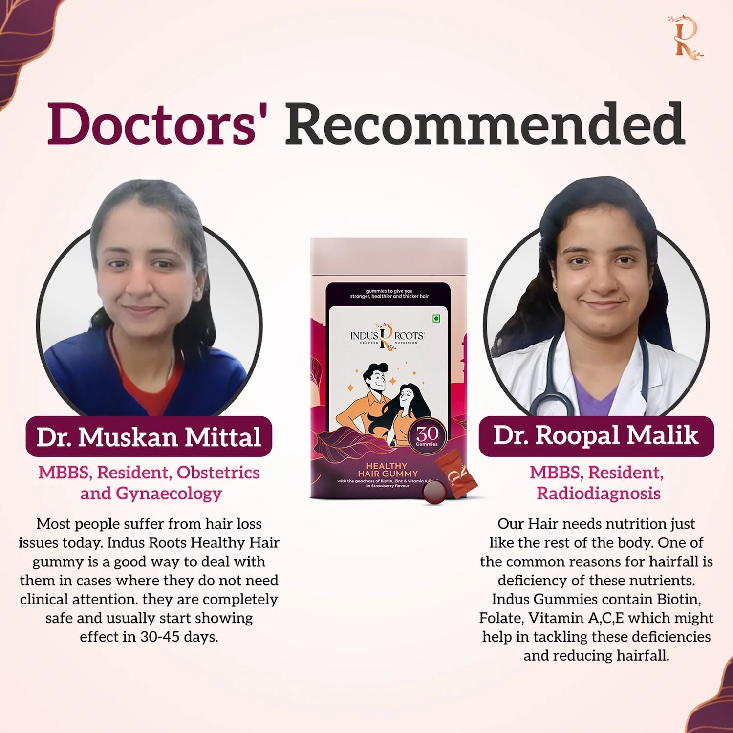 Best Hair Gummy recommended by doctors