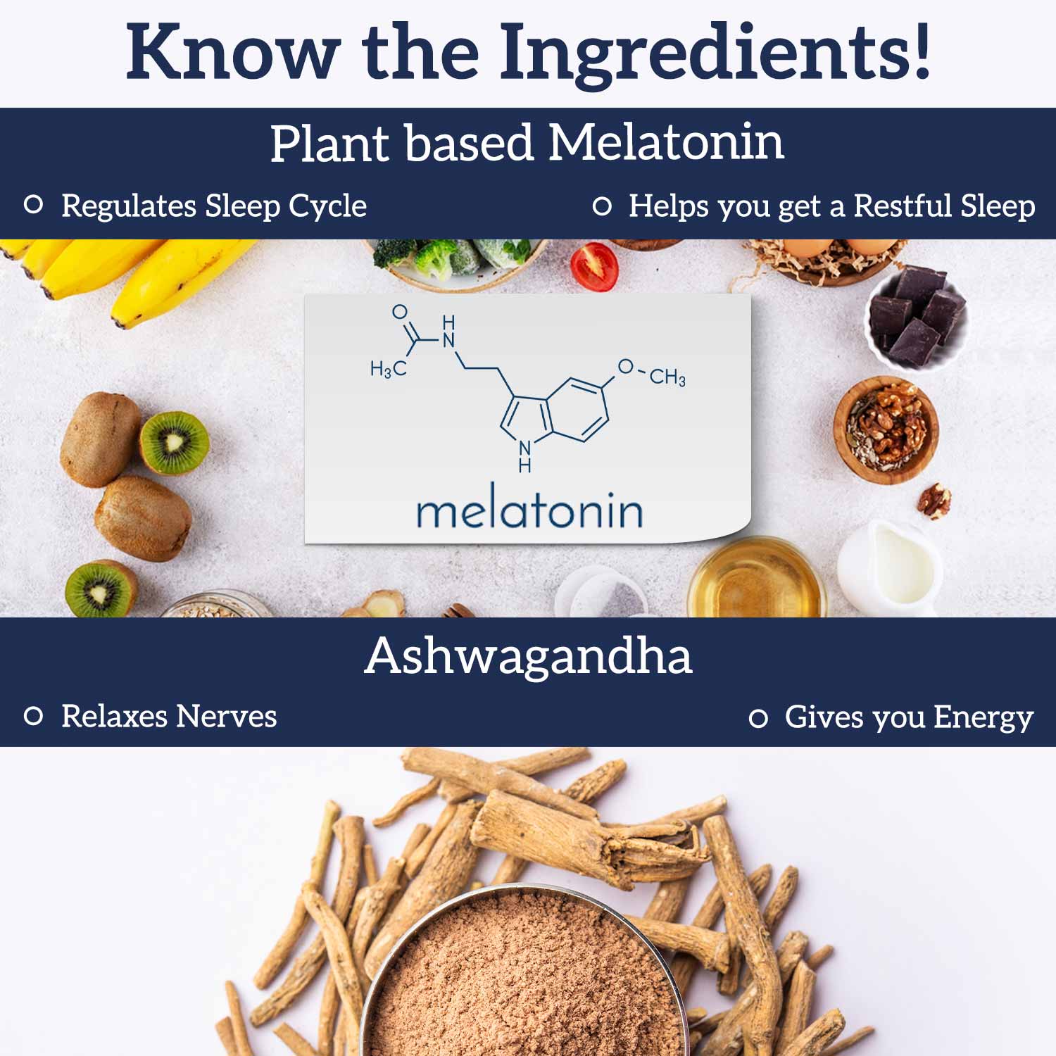Indus Roots Sleep Gummies for Men & Women